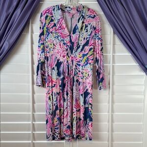 Lilly Pulitzer Margate Sunken Treasure Indigo Dress